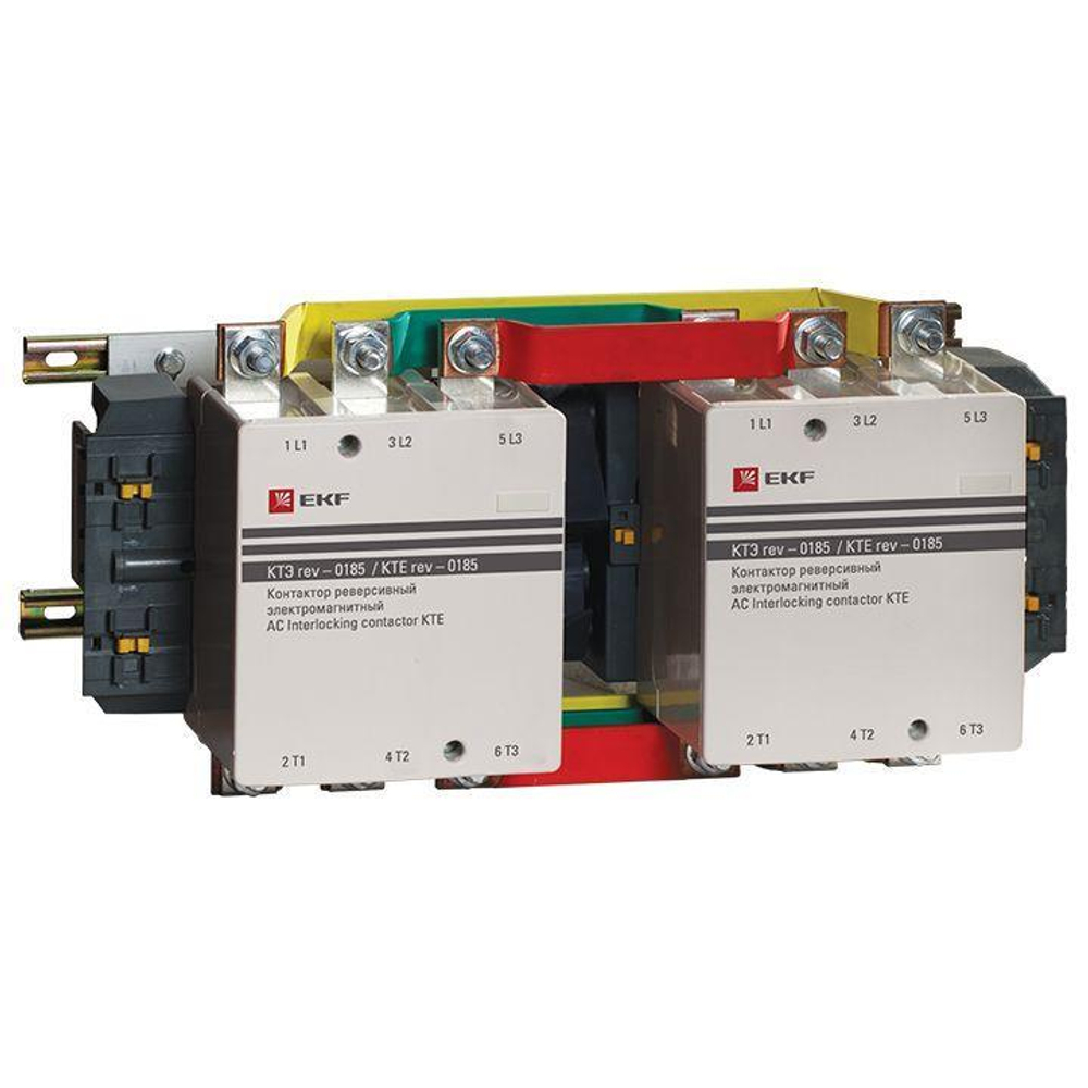Контактор реверсивный КТЭ 185А кат. 380В AC 2НО EKF ctr-b-r-185-380