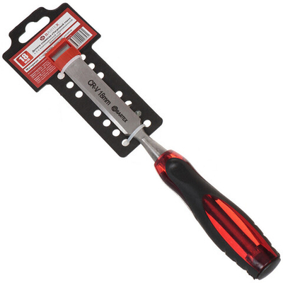 Долото-стамеска 18 мм, рук двухкомп обрезин, Bartex, Тигровый глаз, 1248518, шт