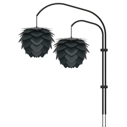 Плафон aluvia mini anthracite, d40, 30см