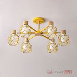 Люстра на штанге Imperiumloft Corf Yellow CORF-B01