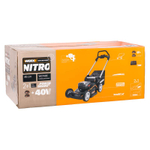 Газонокосилка аккумуляторная бесщеточная WORX WG748E, 40 В, 46 см, 4 Ач х2, ЗУ 2А х2, коробка