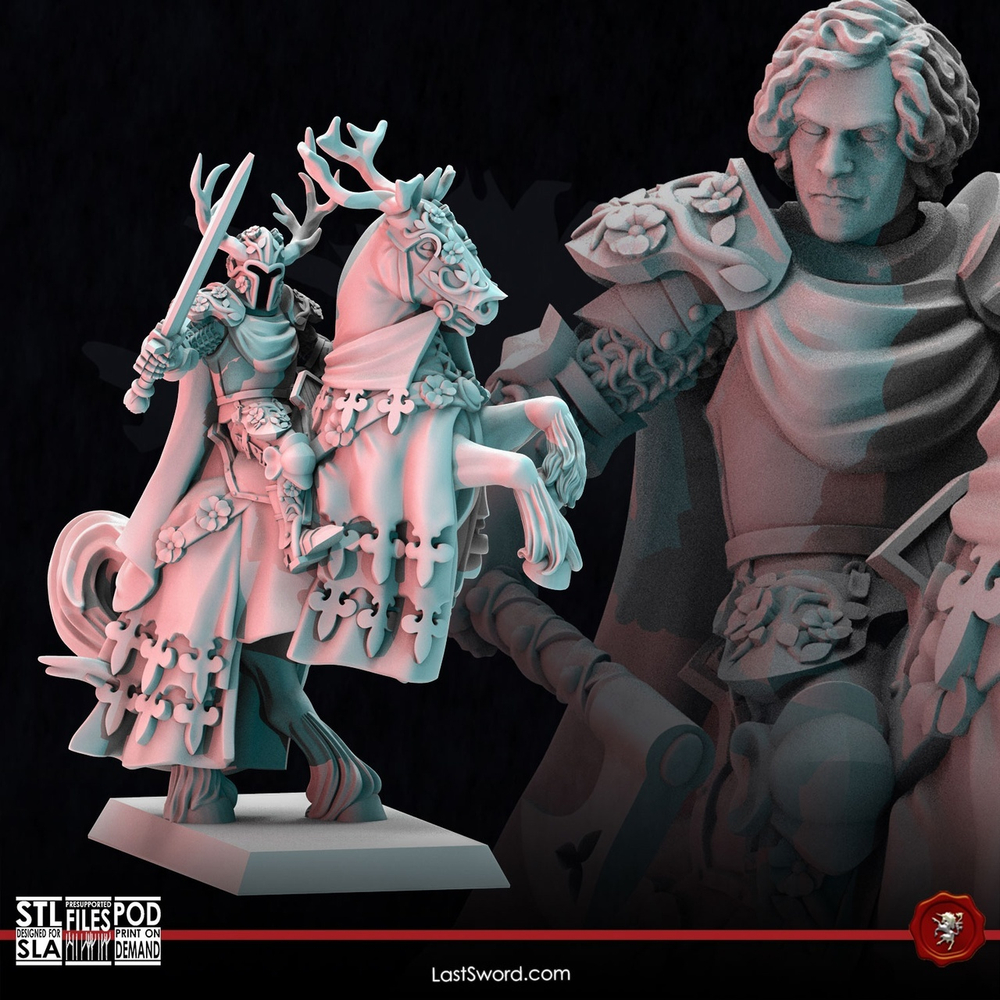 Bretonnian Green Knight Lord 1