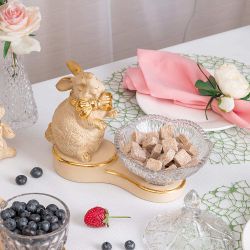 Конфетница-сахарница Кролик Банни Айвори