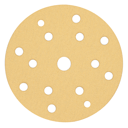 Schtaer 255Abrasive paper, Ø150 мм, Р100, 15 отверстий (набор 10 шт.)