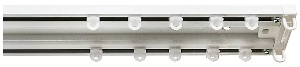 Профильный двухрядный карниз ТРЕК