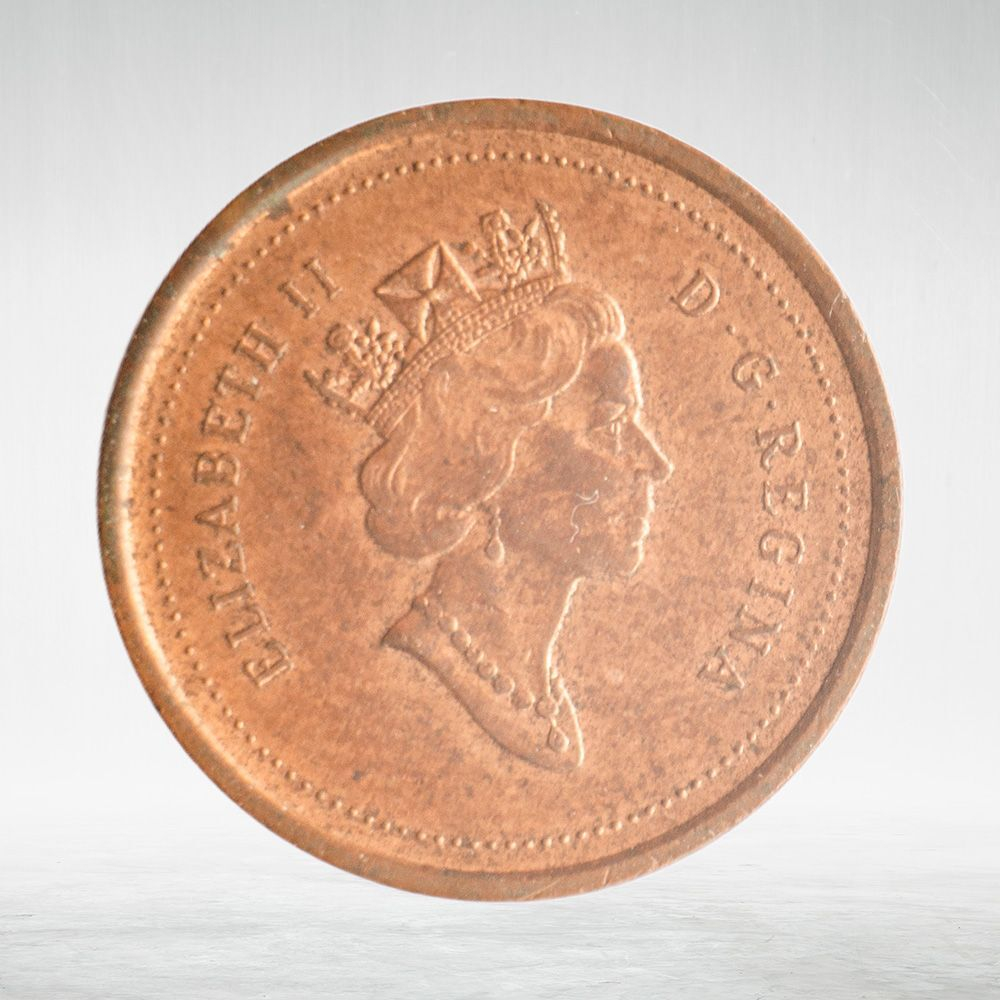 Canada, 1 Cent, 2000 – Elizabeth II (Third Portrait), XF