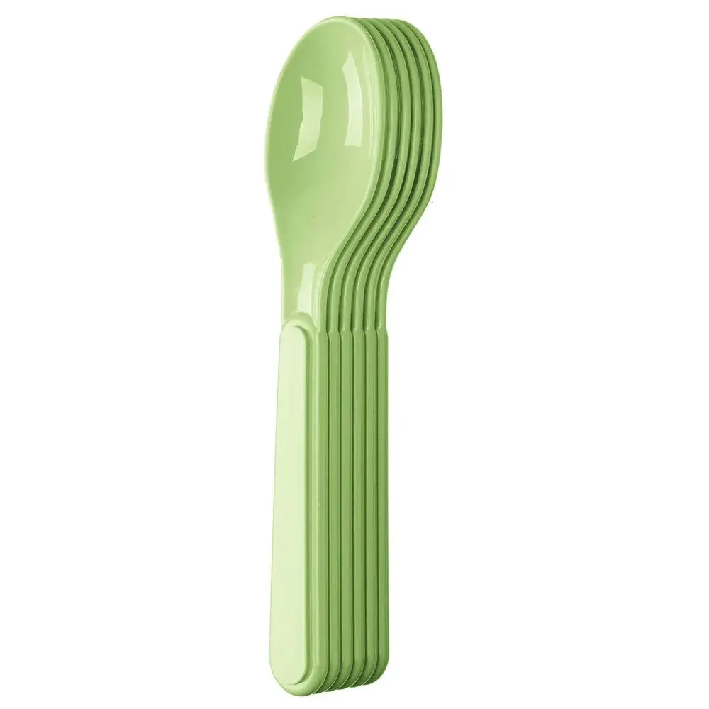 Комплект ложек, 6 шт. (салатовый)