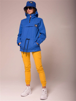 Анорак женский с кулиской без утеплителя Город Горький василек
