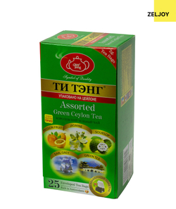 Чай Ти Тэнг Ассорти фруктовое зеленый с доб. 25 пак
