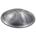 OHP-L34-8-1-Gr-F#m-Kurd Глюкофон 34см, Handpan Overtone