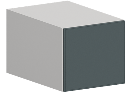 Кухня Модуль ШВГ 410 Вотан / Бирюзовая мята