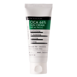 Derma Factory Крем для лица с экстрактом центеллы азиатской - Cica 66% sun cream SPF40 PA+++, 70мл