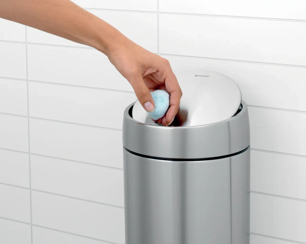 Brabantia Контейнер для мусора Slide Bin 5л, матовая сталь 477546