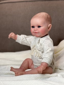 Кукла Реборн виниловая 50см в пакете (FA-367)