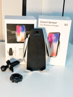 Беспроводная зарядка в автомобиль S5 (car wireless charger)