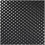 Кресло оператора Helmi HL-M09 "Instance", ткань/сетка черная, механизм качания, хром