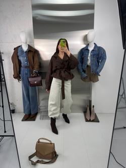 Куртка женская арт. 6796 цвет "шоколадный"