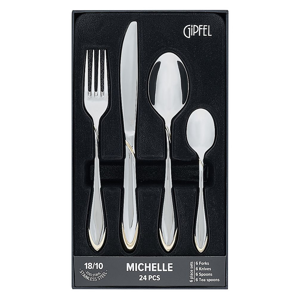 Набор столовых приборов Gipfel Michelle 51237 24 предмета