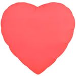 Шар (18''/46 см) Сердце, Розовый, Неон, 1 шт.