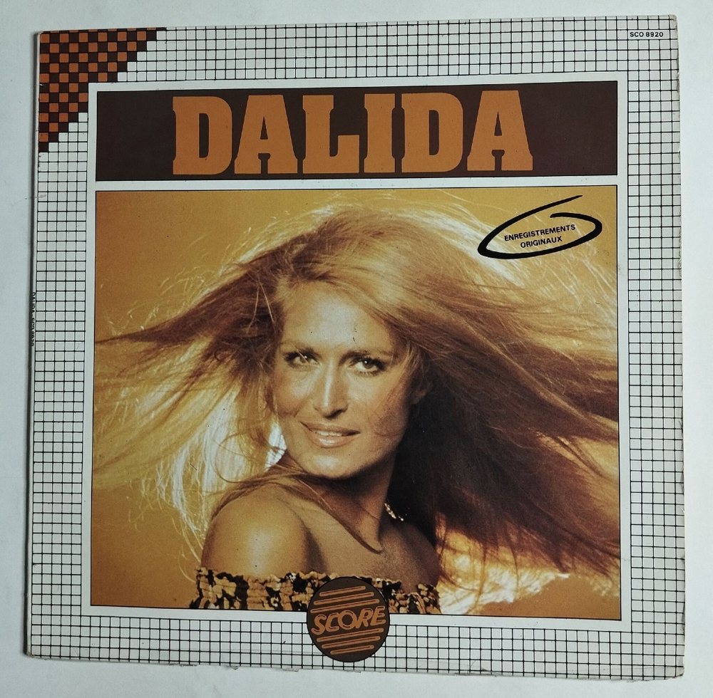Винтажная виниловая пластинка LP Сборник Dalida (France 1981)