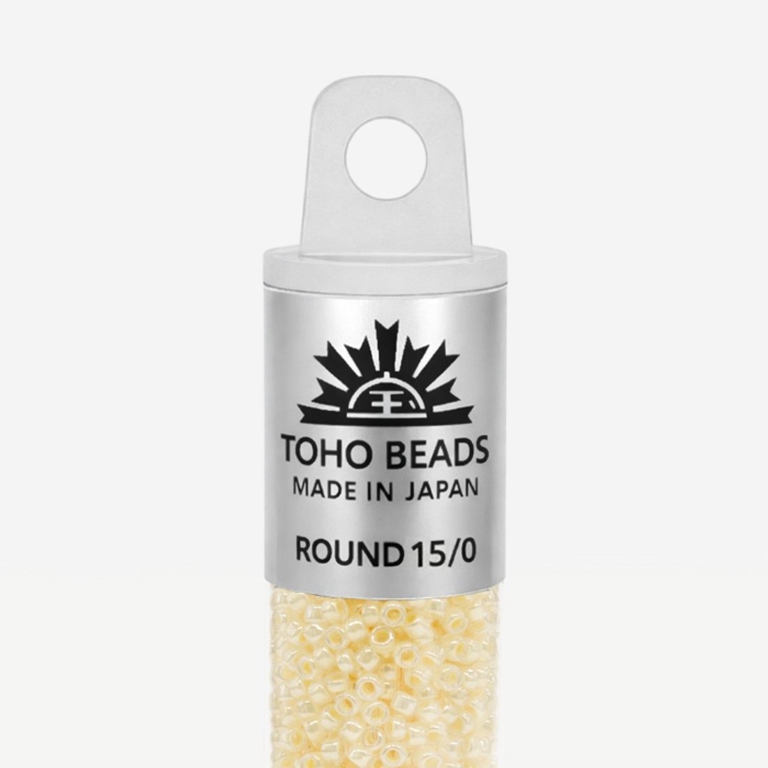 Японский бисер TOHO Round 15/0 (№142), жемчужный глянцевый