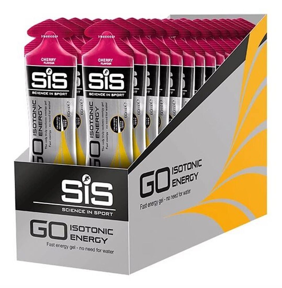 SiS Go Isotonic Gel, упаковка 30х60 ml, Вишня