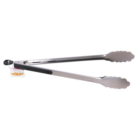 Щипцы кухонные 35,5 см. из нержавеющей стали Kamille КМ-7519