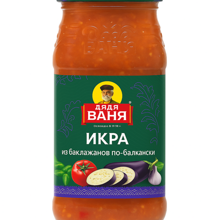 Икра из баклажанов Дядя Ваня 460 гр