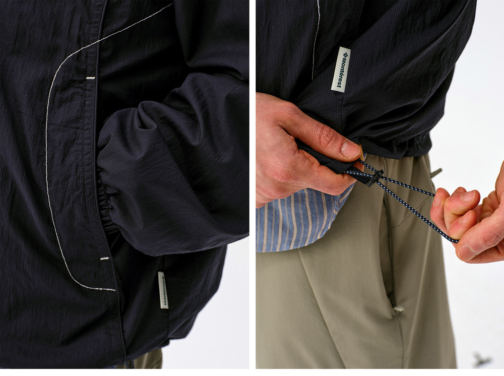 Куртка Nothomme Monterest Outdoor Water-Repellent Vintage Corduroy Lapel Loose Fit Coach Jacket