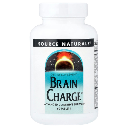 Source Naturals, Brain Charge®, 60 таблеток