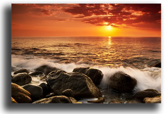 Постер "Каменистый берег"