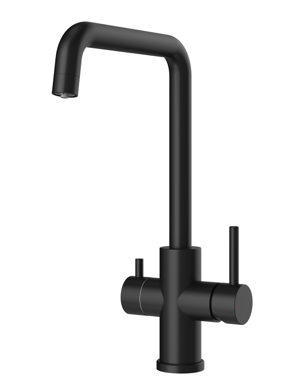 Смеситель для кухни Domaci Ливорно D8652BK матовый черный