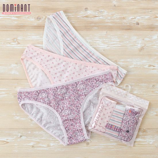 Трусики женские DOMINANT 35000-131, BIKINI, 3 шт. в уп.