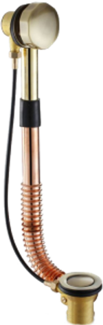 Обвязка для ванны GANZER (полу автомат) БРОНЗ  (10/1шт)