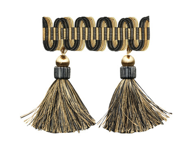 10017/20 Бахрома с шариками и кисточками