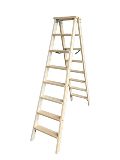 Стремянка деревянная Балчуг 2х8 wide