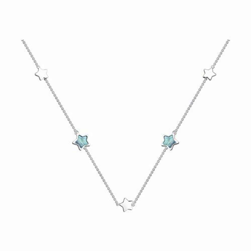 Колье из серебра