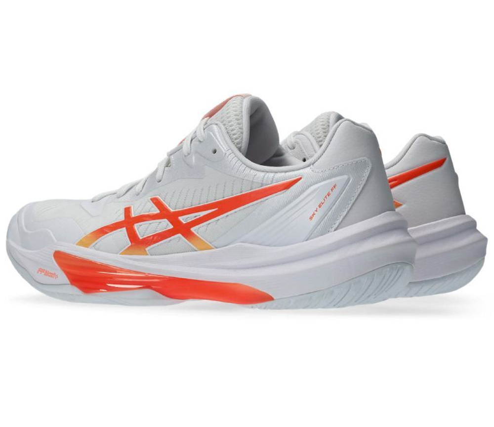 Женские кроссовки для бадминтона/сквоша Asics Sky Elite FF 3 - white/vivid coral