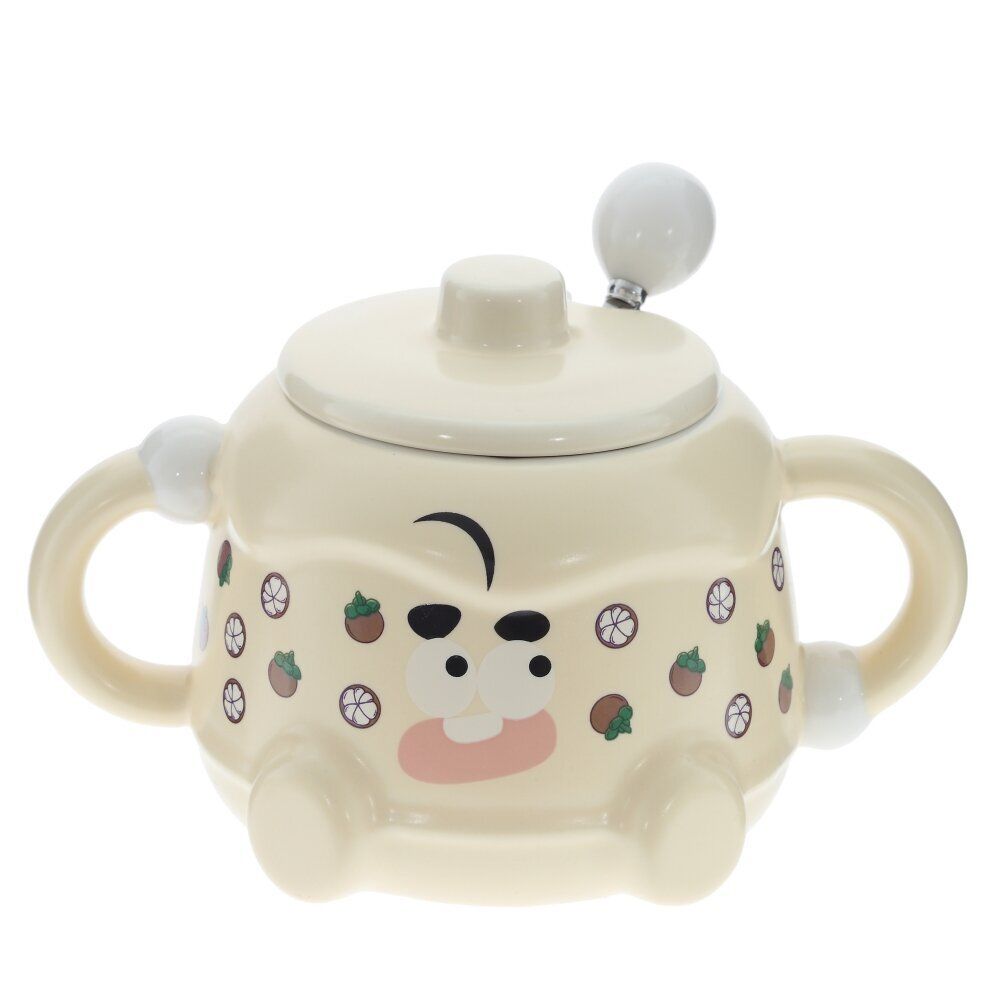 GAEM Кружка с крышкой и ложкой, 380 мл, L16 W11 H10 см, 4в.