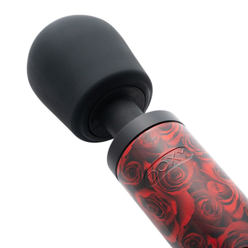 Вибратор-вонд 37см принт Розы Doxy Original Massage Wand Roses