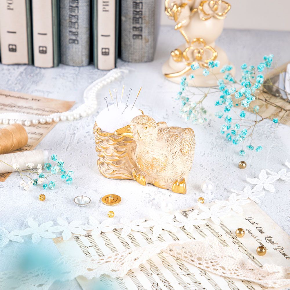 Игольница Уточка Ханни Айвори