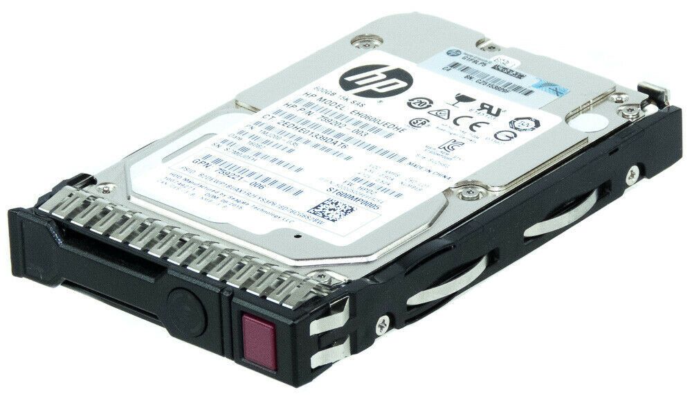 Жесткий диск HP 600GB 12G SAS 15K RPM SFF SC EH0600JEDHE