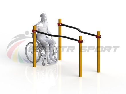 Брусья параворкаут изогнутые GTO-D04_76mm