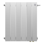 Радиатор биметаллический Royal Thermo PianoForte 500 Bianco Traffico 6 секций VDR (нижнее правое подключение)