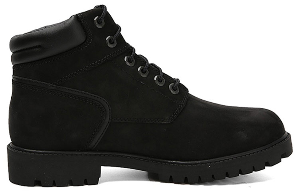 Timberland Heritage Casual Walking Wide Fit Boots "Black Nubuck "