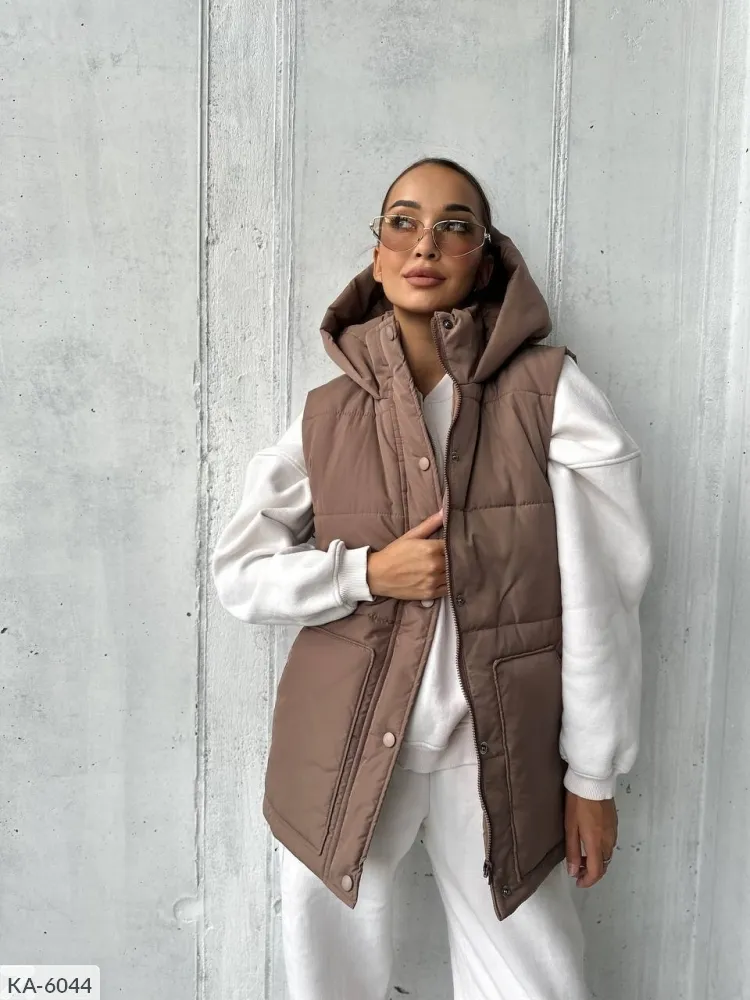 Жилет KA-6042 Фабрика Моды