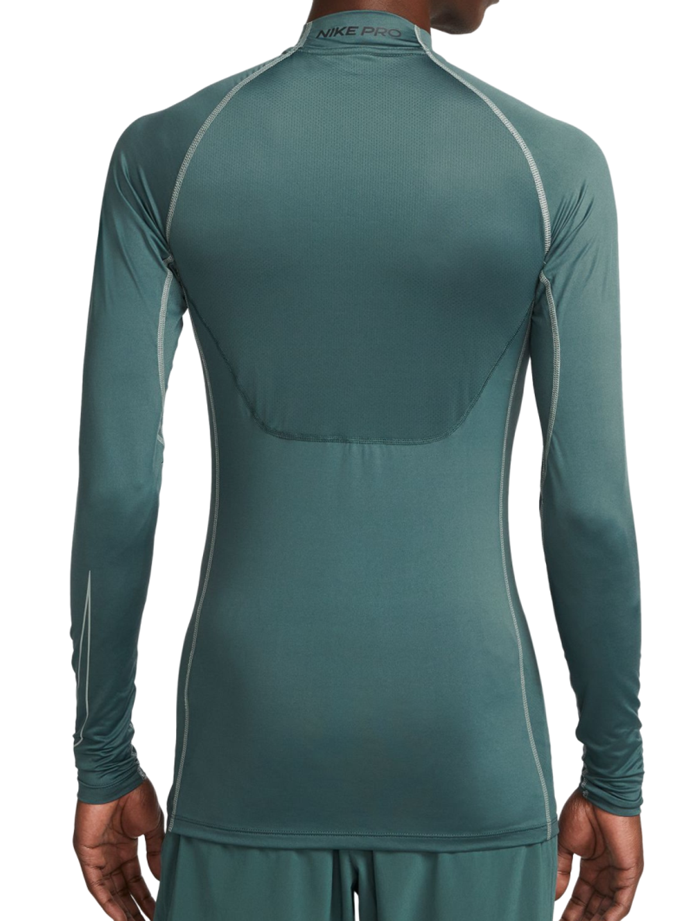 Термобелье Nike Pro Dri-Fit Tight Long Sleeve Mock - Green