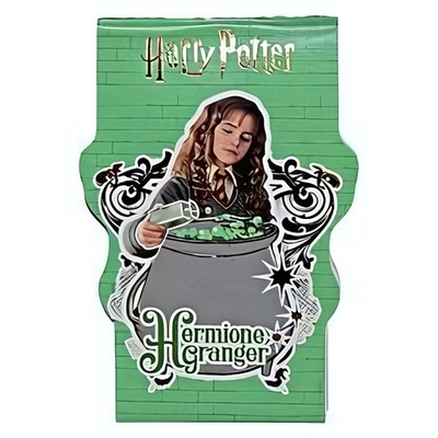 Блокнот фигурный А7 40л. "Гарри Поттер" на скрепке, без лин,тиснен.золотой фольгой 77540 (Центрум)