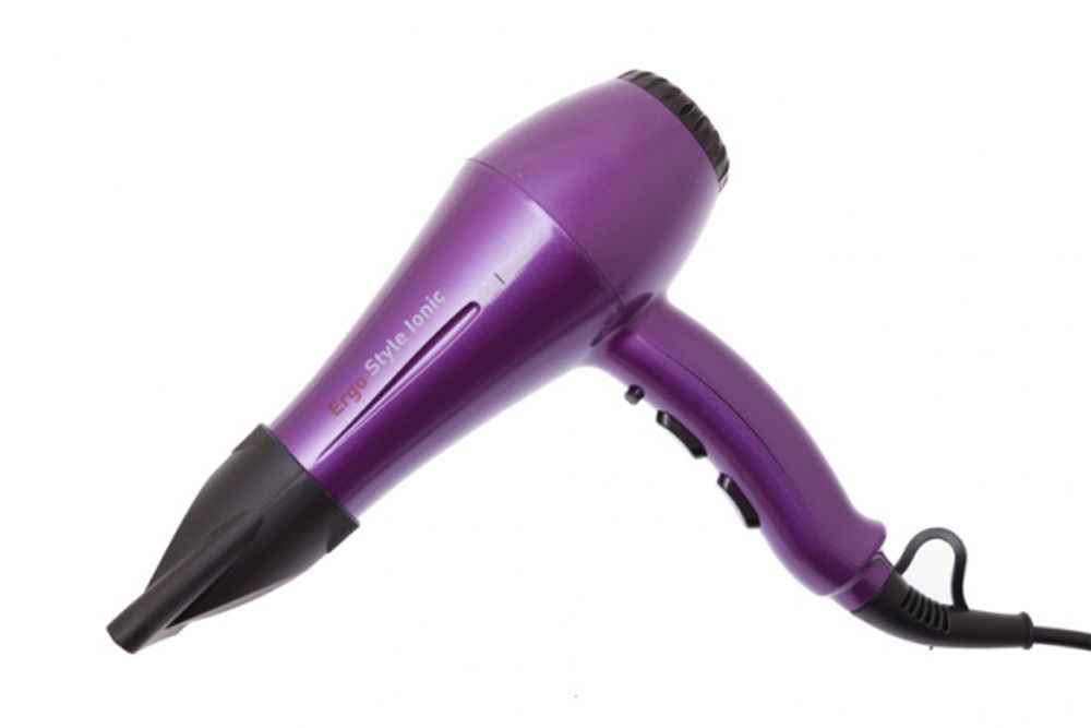 Профессиональный фен Harizma Ergo Style Ionic мерцающий океан h10204-27