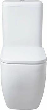 Унитаз Allen Brau Infinity 4.21001.20+4.21002.20 безободковый, с бачком, с крышкой микролифт, белый